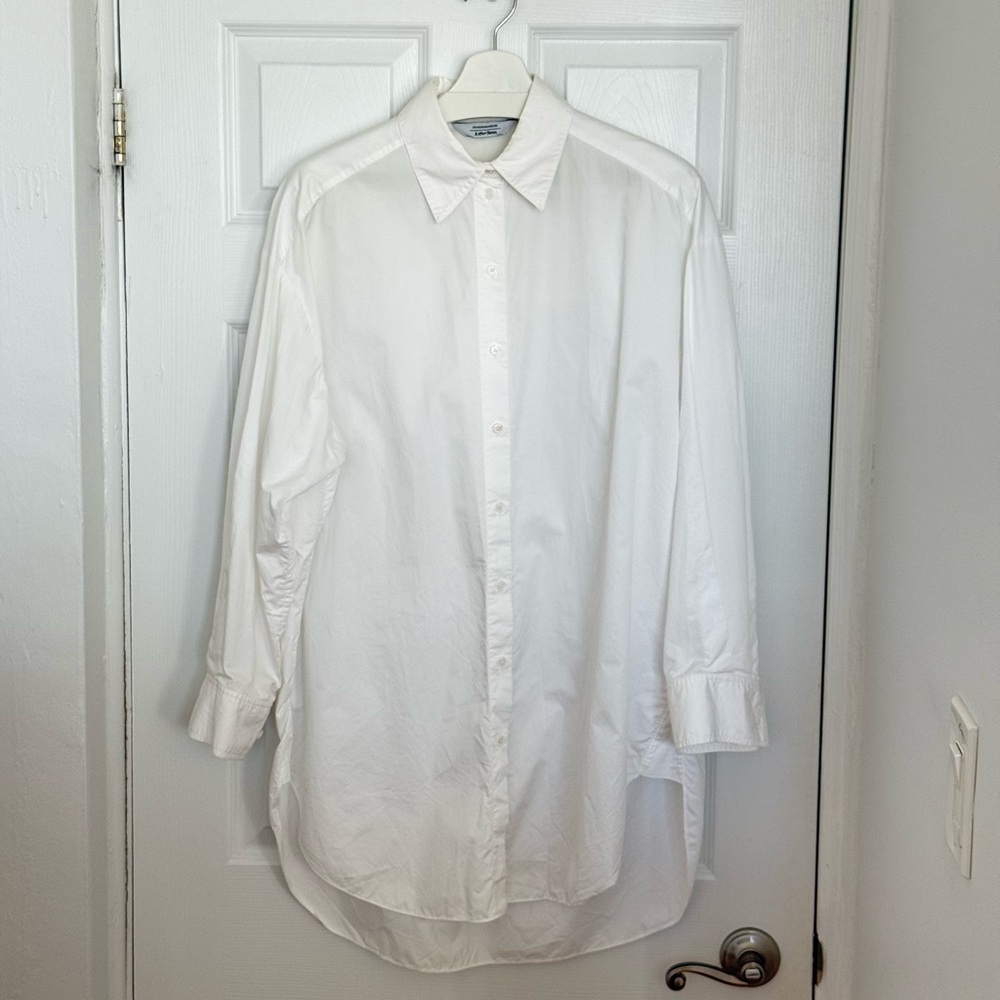 NEW & Other Stories Classic Oversized Cotton Shirt Size S